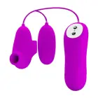 PRETTY LOVE Vibro-Bullets topeltstimulaator – lilla — Foto 4