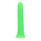 Slim reālistisks dildo ar piesūcekni – tumsā spīdošs – 20 cm (8″) — Foto 2