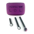 LOL Tingle Trio – 3 vibratoru rotaļu komplekts ar vibrējošu otu – violets/melns — Foto 4