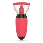 Crushious Scarlet Vibrating Tongue & Suction Stimulator – 14.6 cm (5.75″) – Red Photo