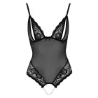 Crotchless Bodysuit with Pearl Necklace Detail – L — Photo 6