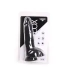Kiotos COX Realistic Dildo with Suction Cup and Harness Compatibility – 25.5 cm (10″) – Black — Photo 2