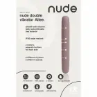 NUDE AILEE – dual-ended travel vibrator – flexible, silicone/ABS – compact — Photo 4