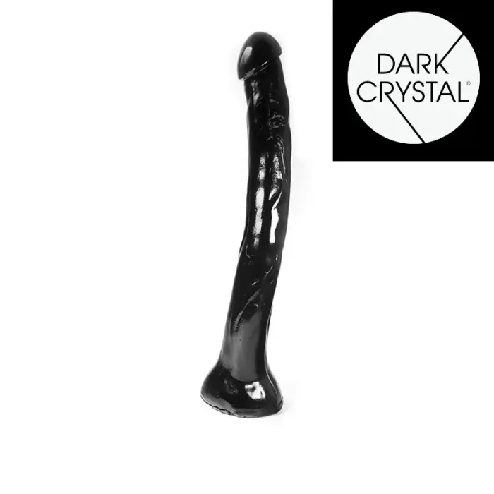 Dark Crystal Dildo – 36 cm (14″) – Black