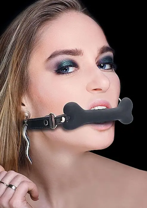 Ouch! Bone Gag – Black