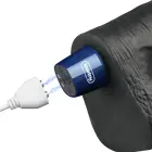 REAL SOFTEE Rechargeable Vibrating Dildo – 26.5 cm (10.5″) – Black — Photo 12