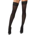 Hold Ups H003 zeķes līdz augšstilbam – melnas – S/M — Foto 1