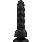 Playhouse Spiral Tease vibrating dildo with remote – silicone – XL – black — Photo 8