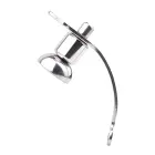 Male-to-Female Chastity Device – polished metal – adjustable elastic belt – 85–130 cm waist — Photo 9