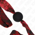 KINK Scandal silikoninis kamuolinis antkramtis 4.5 cm – juodas — Nuotrauka 3