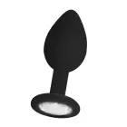 Diamond Butt Plug – M – Black — Photo 3