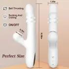 Вибратор с вращательными и лижущими функциями – 23.5 cm (9.25″) — Фото 10