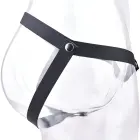 Male-to-Female Chastity Device – polished metal – adjustable elastic belt – 85–130 cm waist — Photo 2