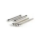 Mr. Steel Gemini Pojūčių spaustukas – Sidabrinis — Nuotrauka 6