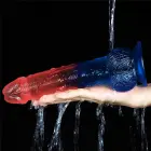 Dazzle Studs reālistisks dildo ar piesūcekni – 23 cm (9″) – Daudzkrāsains — Foto 11