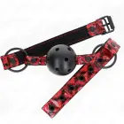 KINK Model 2 Diamond Pattern Ball Gag 4.5cm – Black — Photo 2
