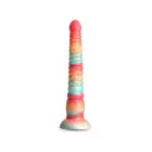 Sudėtas dildo – 23 cm (9″) – Raudonas — Nuotrauka 1