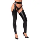 Noir Chaps – Black Powerwetlook – XL — Photo 2