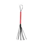 Fetish B-Series Faux Leather Whip – Red — Photo 2