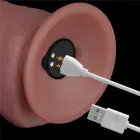 LoveToy Dual Density Power Cock – вибрирующий реалистичный дилдо – 8,5" – 10 режимов — Фото 7