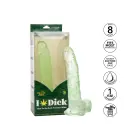 Naughty Bits I Leaf Realistic Dildo with Suction Cup – 20 cm (8″) – Glow in the Dark — Photo 5