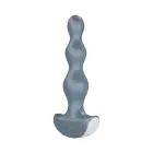 Lolli Plug 2 Classic Ice Blue Textured Vibrating Anal Plug — Photo 4