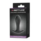 PRETTY LOVE Anal Plug Massager – 10.5 cm – Black — Photo 8