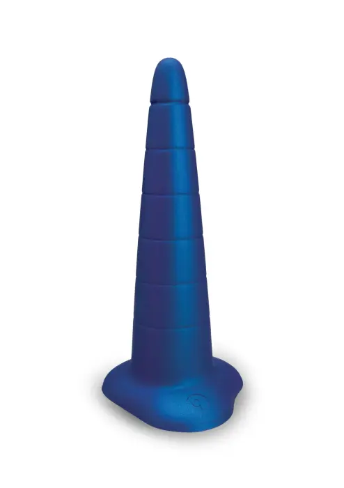 b-Vibe Anal Stretcher Training Cone – rievėtas silikoninis analinis kūgis