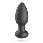 Twister – Pöörlev anaaltapp kaugjuhtimispuldiga – 9.8 cm (3.8″) – Must — Foto 4