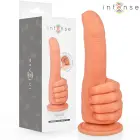 Intense Bender lankstus anatominis G taško stimuliatorius – 11.3 cm (4.4″) – kūno spalva — Nuotrauka 1