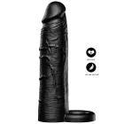 INFERNO by HIDDEN DESIRE locekļa uzmava ar gredzenu – 18 cm (7″) – melna — Foto 7