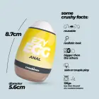 CRUSHIOUS Ezy Egg anālais masturbators olas formā — Foto 8