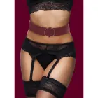 Ouch Halo Waist Belt with Bondage Rings – S/M — Photo 6