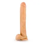 Hung Rider Bruno Realistic Dildo – 35.5 cm (14″) – Black — Photo 2
