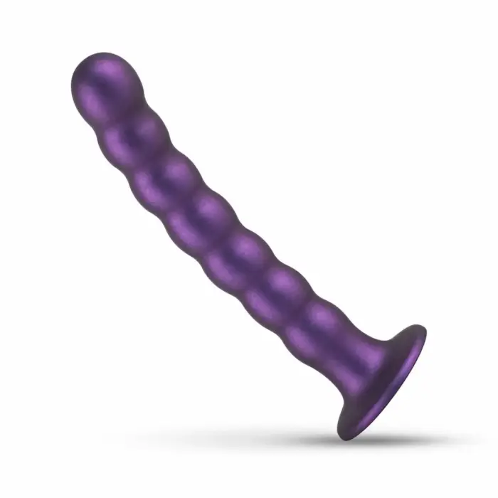 No-Parts Metallic Purple dildo – 17 cm (6.7″) – violets