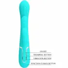 Pretty Love Shania BW-500041-1 Triple Function Vibrator – Blue — Photo 8