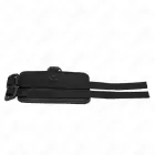 KINK Adjustable Leather Intimate Ring with Straps – Black — Photo 3