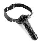 Fetish Fantasy Series Deluxe Gag System with Removable Intimate Accessory 17.5cm – Black — Photo 2
