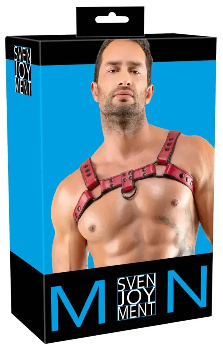 Svenjoyment Chest Harness – Red – S-XL
