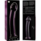 Ibiza Nebula Series Model 11 stikla dildo – 16 cm (6.3″) – rozā — Foto 5