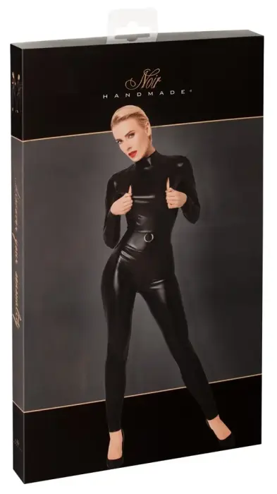 Noir Overall Zip – Black – XL