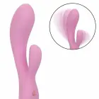 Двойной вибратор CalExotics Contour Zoie – 20.3 см (8″) – розовый — Фото 5