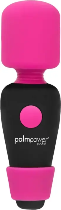 palmpower Pocket wand masāžas vibrators – 9 cm (3.5″) – rozā Foto 2