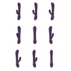 Etsu Pulse Wave G-punkta truša vibrators ar klitora stimulatoru – violets — Foto 6