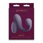 Secrets Maple двойной мотор с функцией подогрева – фиолетовый – пульт управления — Фото 1