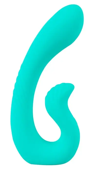 beau coeur Naira dubultais vibrators – 17.5 cm (6.9″) – rozā Foto 5