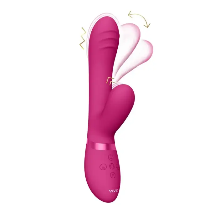 Многофункциональный вибратор Tani Itis One – 22 см (8.5″) – розовый