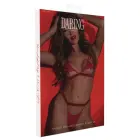 Daring Intimates Peek-a-Boo Bow krūštura un biksīšu komplekts – sarkans – L/XL — Foto 4