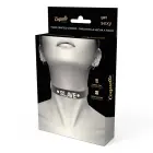 Coquette Chic Desire Vegan Leather Adjustable Black Choker — Photo 5