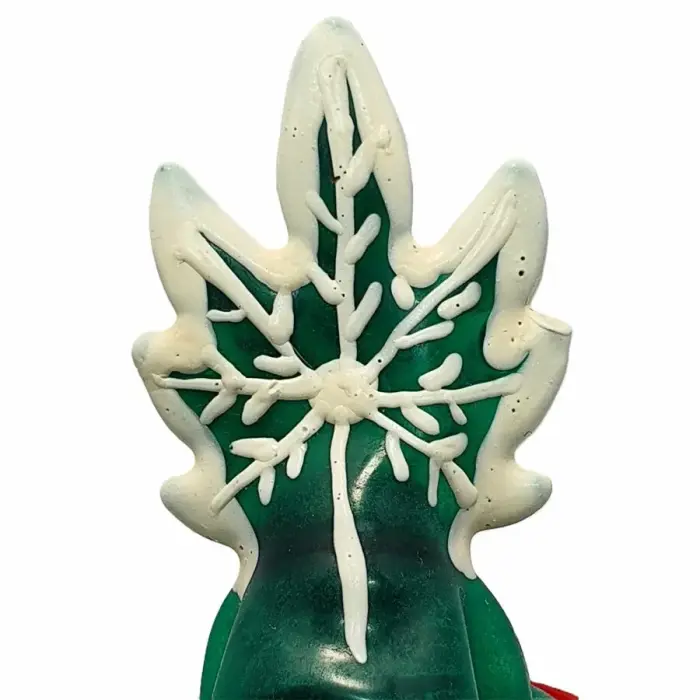 CONDOMERIE hand-painted decorative condom – Cannabis (model 2)